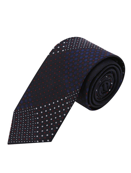 韩版黑色领带,羊毛衬领带制作图案