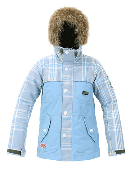 广西订做女士滑雪装备服装,定做韩版拼色滑雪服厂家