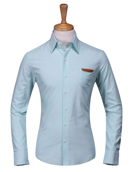 男装韩版衬衫,订制法式长袖衬衣